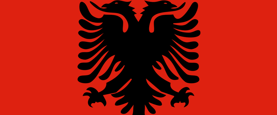 Flagge Albanien